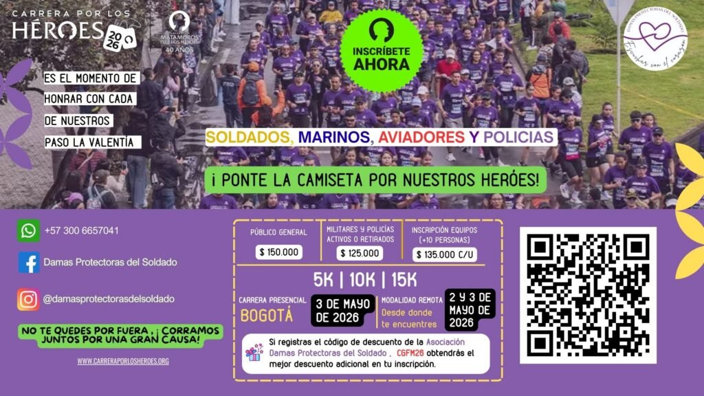 invitacion carrera por los heroes