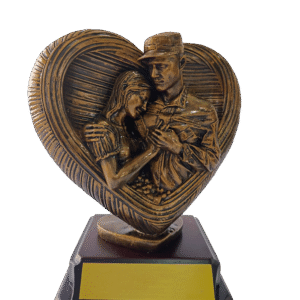 familia militar corazón
